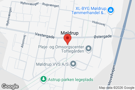 Frisør Line M, Søndergade 4, 9632 Møldrup